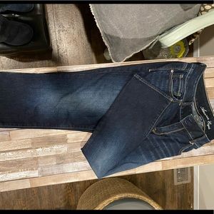 American Eagle women’s Artist crop jeans straight leg